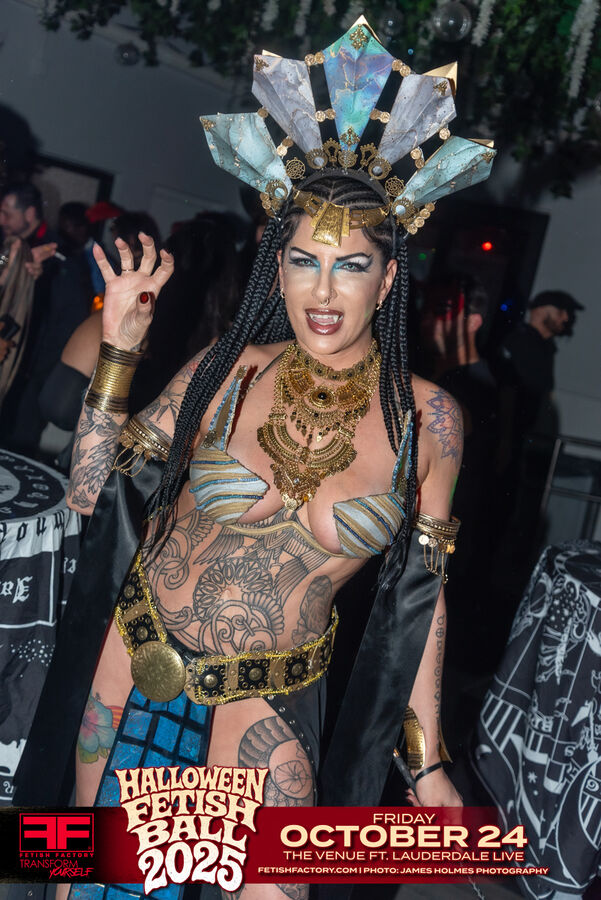 Past Halloween Fetish Ball costume photo