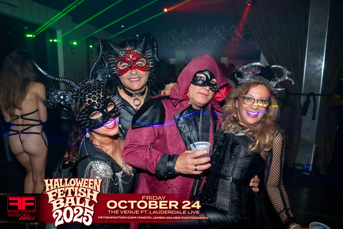 Past Halloween Fetish Ball costume photo