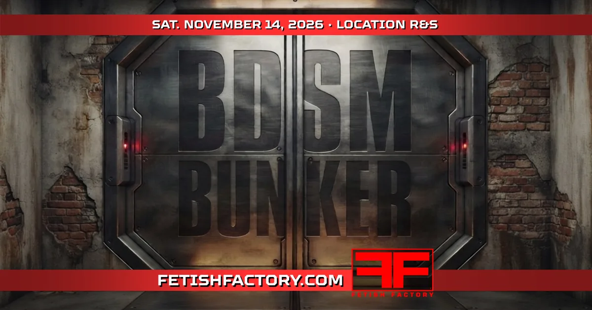 BDSM Bunker, Saturday November 14, 2026